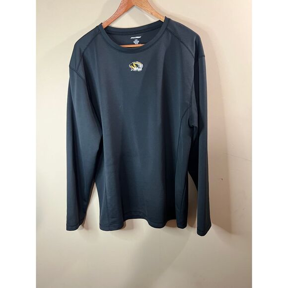 Mizzou Tigers Pro Edge Long‎ Sleeve Shirt - Mens XL - Picture 1 of 6